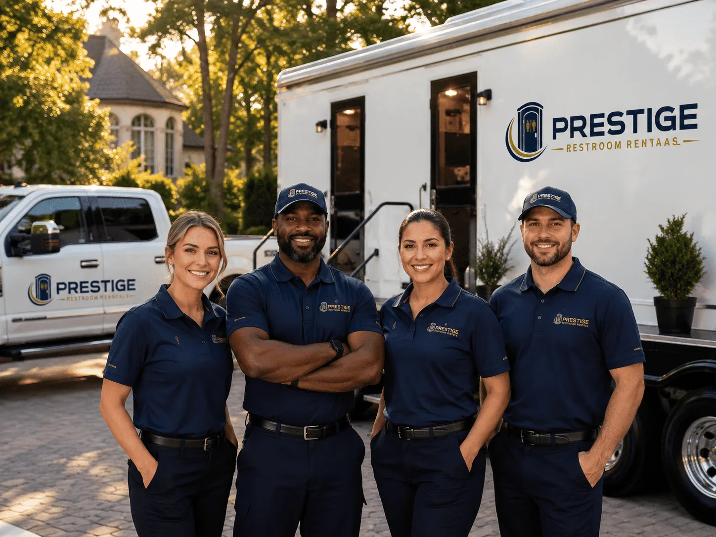 Trusted Luxury Portable Restrooms company in Somerville, TX